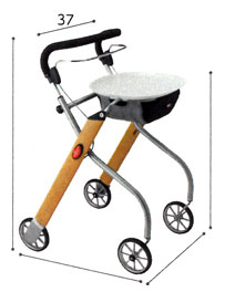 竹虎 室内専用歩行車 レッツゴー